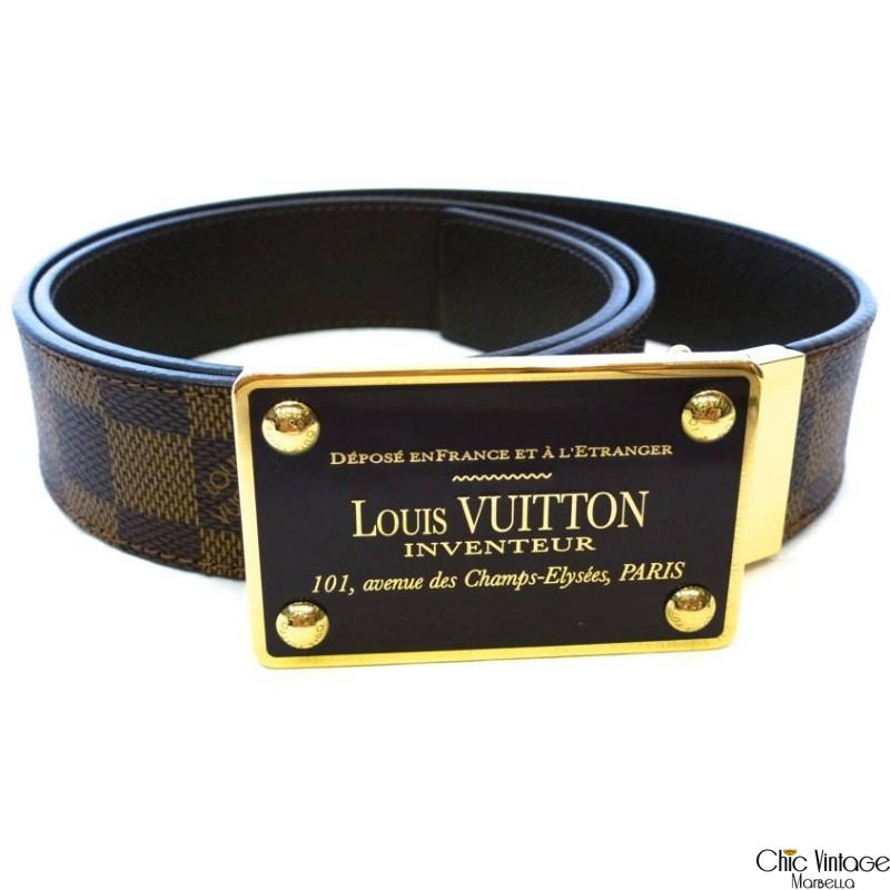 cinturón Damier de Louis Vuitton
