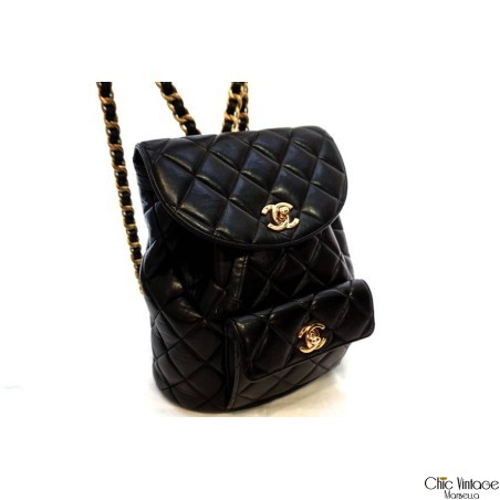Mochila Cuero CHANEL