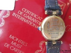 CARTIER Must Vermeil