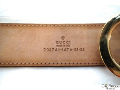 Cinturón Pitón GUCCI