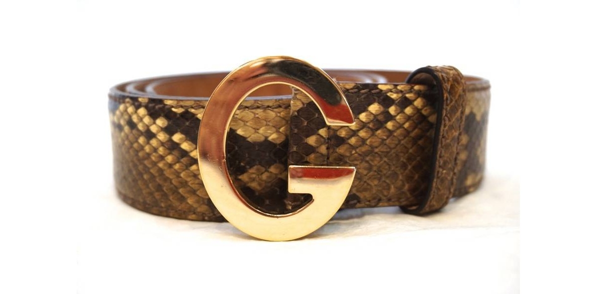 Cinturón Pitón GUCCI