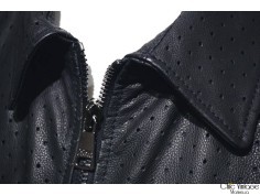 Cazadora Cuero Perforado DOLCE GABBANA Cazadora Cuero Perforado DOLCE GABBANA