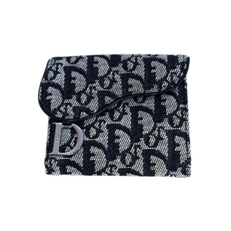 Cartera CHRISTIAN DIOR Saddle Azul