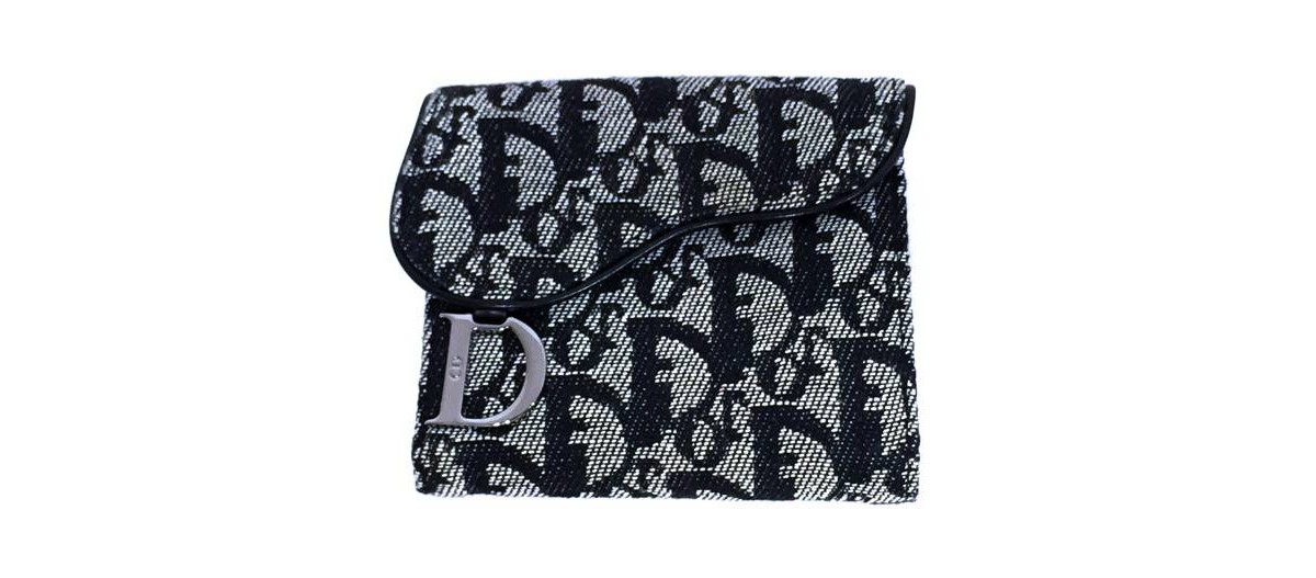 Cartera CHRISTIAN DIOR Saddle Azul