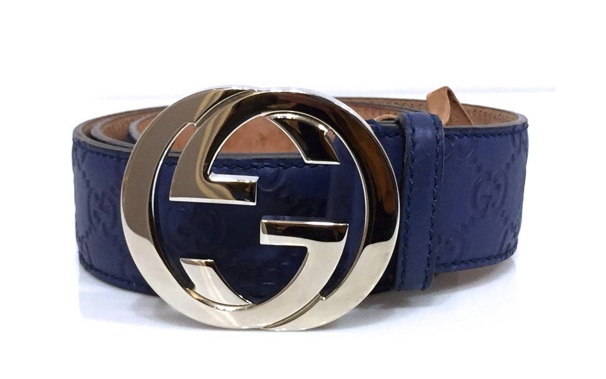Cinturón Piel guccissima GUCCI 
