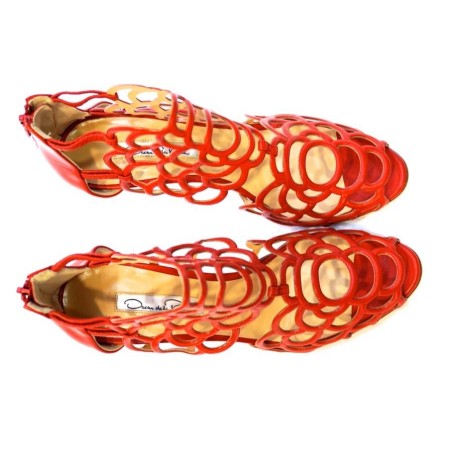 Botines abiertos OSCAR DE LA RENTA