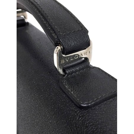 Maletín BULGARI Cuero negro (artículo pre-amado)
