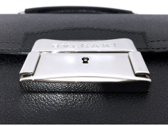 Maletín BULGARI Cuero negro