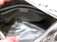 Bolso Mano VERSACE Plateado
