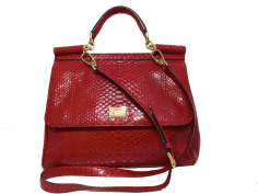 Bolso Pitón DOLCE & GABBANA Modelo SICILY 