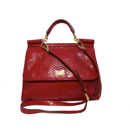 Bolso Pitón DOLCE & GABBANA Modelo SICILY 