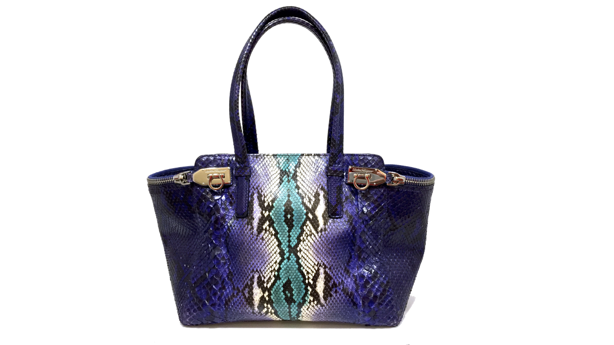 Bolso Pitón SALVATORE FERRAGAMO Modelo VERVE 