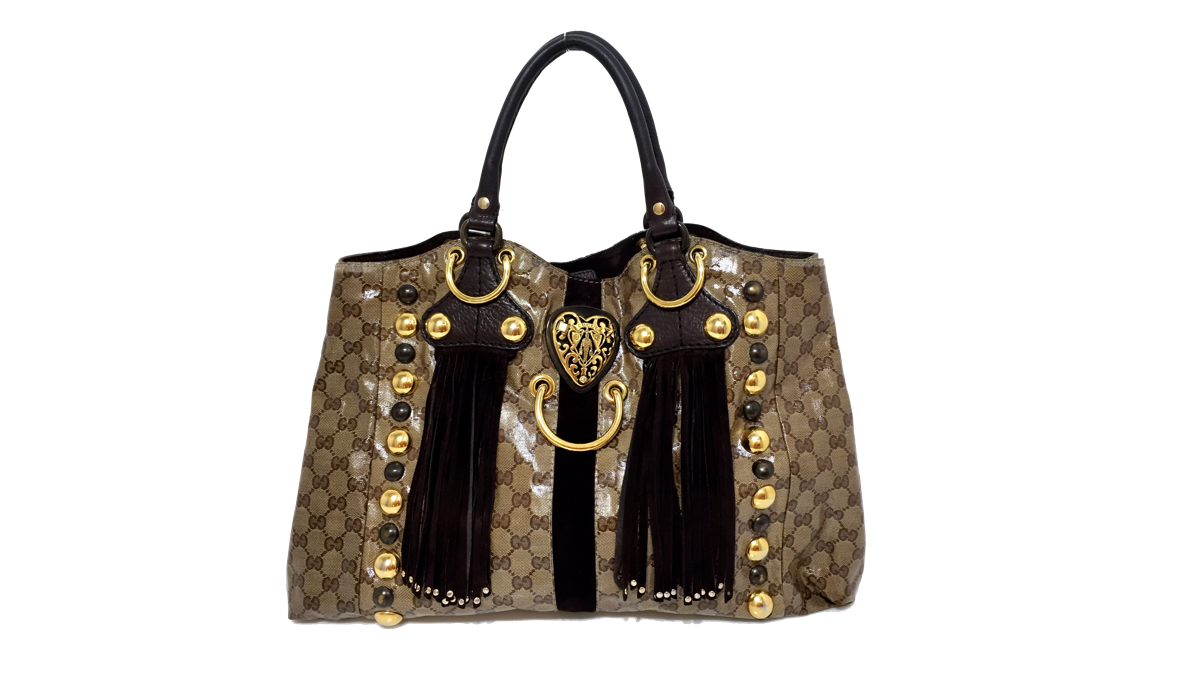 Bolso de Mano GUCCI Flecos