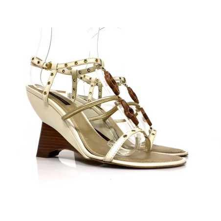 Sandalias Cuña LOUIS VUITTON Trebol