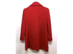 Abrigo CHANEL en Lana Roja 