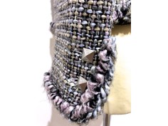 Chaqueta CHANEL en Tweed Centelleante Chaqueta CHANEL en Tweed Centelleante
