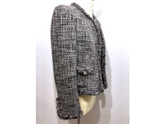 Chaqueta CHANEL en Tweed Centelleante Chaqueta CHANEL en Tweed Centelleante