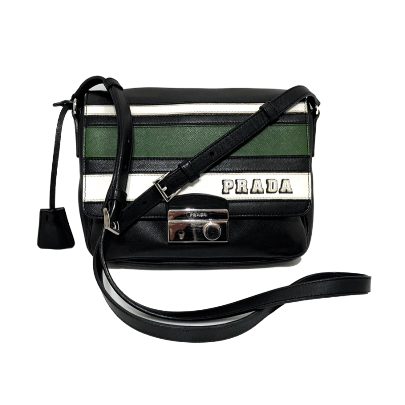 Bolso Bandolera PRADA Cuero