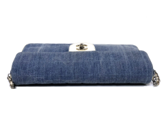 Bolso CHANEL Tela Jeans azul Bolso CHANEL Tela Jeans azul