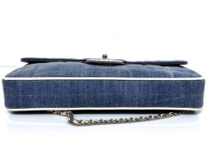 Bolso CHANEL Tela Jeans azul Bolso CHANEL Tela Jeans azul