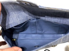 Bolso CHANEL Tela Jeans azul Bolso CHANEL Tela Jeans azul