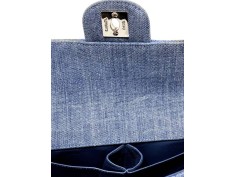 Bolso CHANEL Tela Jeans azul Bolso CHANEL Tela Jeans azul