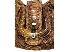 Bolso Hombro FENDI en Pitón Bolso Hombro FENDI en Pitón