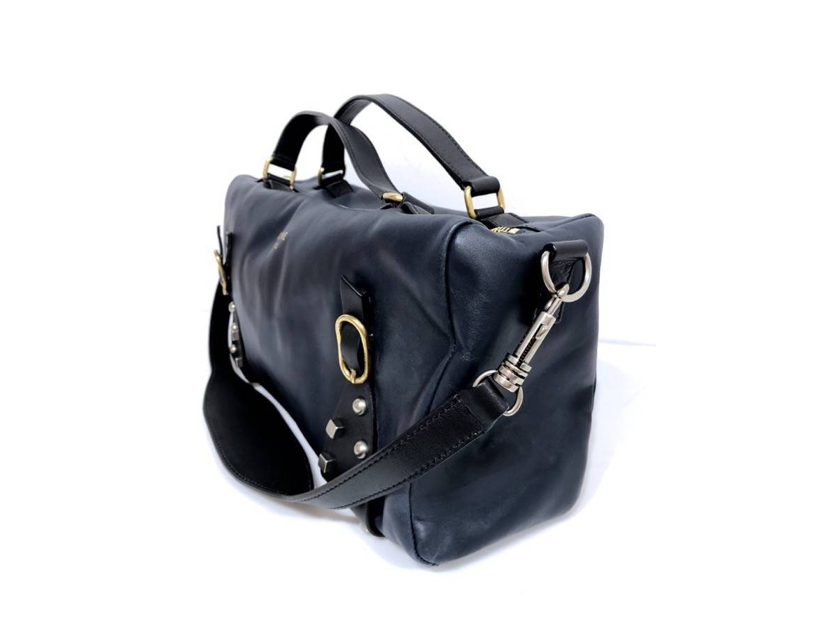 Bolso CELINE Cuero Bitono Azul / Negro