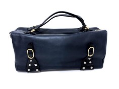 Bolso CELINE Cuero Bitono Azul / Negro Bolso CELINE Cuero Bitono Azul / Negro