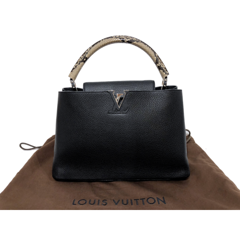 Bolso LOUIS VUITTON Capuchino Pitón