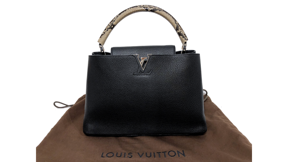Bolso LOUIS VUITTON Capuchino Pitón