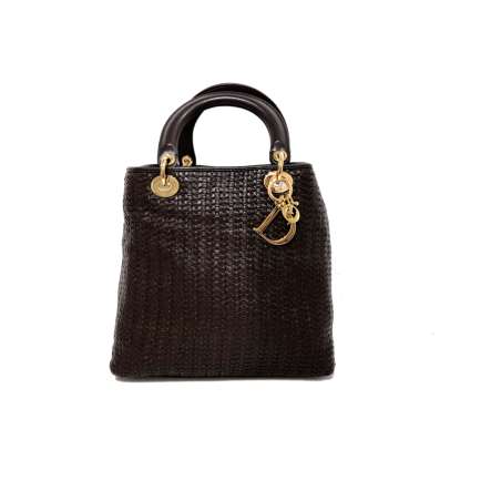 Bolso DIOR Cuero Trenzado (articulo pre-amado)