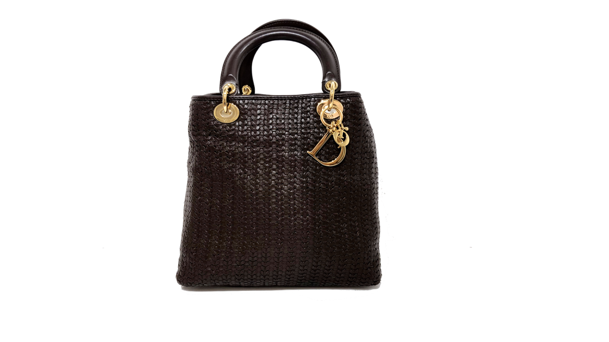 Bolso DIOR Cuero Trenzado (articulo pre-amado)