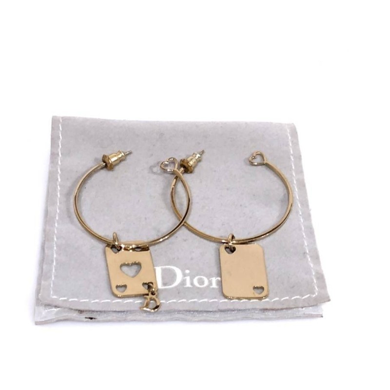 Pendientes Creoles DIOR Naipes