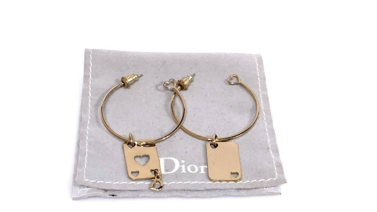 Pendientes Creoles DIOR Naipes