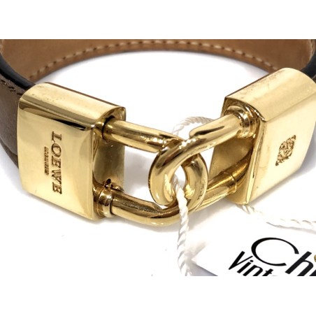Pulsera de LOEWE cuero marrón