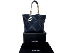Bolso Tela y Cuero CHANEL Shopping