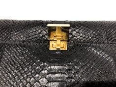 Bolso CÉLINE Modelo Trapèze Piton Bolso CÉLINE Modelo Trapèze Piton