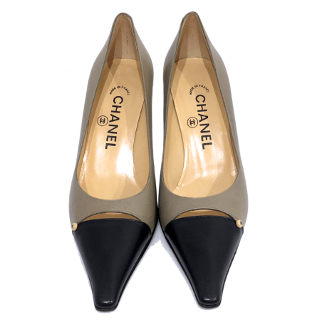 Salones Vintage CHANEL Bicolor