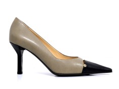 Salones CHANEL Cuero Bicolor Salones CHANEL Cuero Bicolor