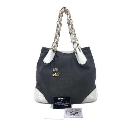 Bolso CHANEL Canvas GHW Chain