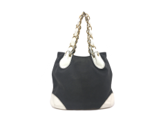 Bolso Vintage CHANEL Canvas GHW Chain