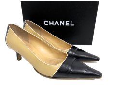 Zapatos CHANEL cuero Bitono 