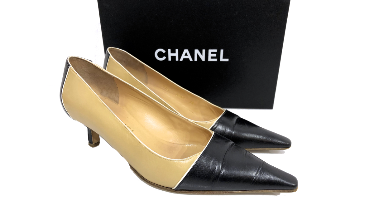 Zapatos CHANEL cuero Bitono 