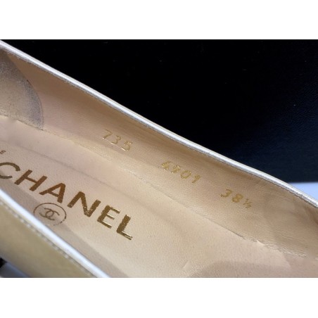 Zapatos Vintage CHANEL Bitono