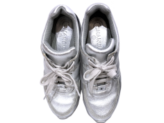 Zapatillas CHANEL Cuero Plateado Zapatillas CHANEL Cuero Plateado