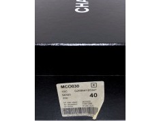 Zapatillas CHANEL Cuero Plateado Zapatillas CHANEL Cuero Plateado