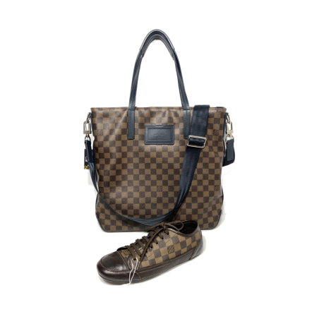 Bolso Vintage Tote LOUIS VUITTON Damier Ebene