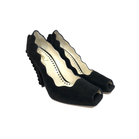 Zapatos Peep Toes Vintage YSL