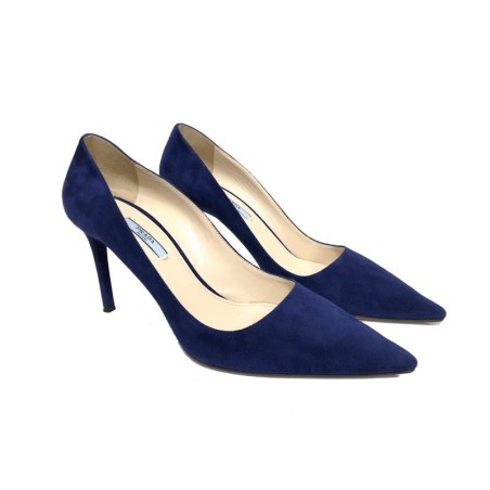 Stiletto PRADA Azul Real